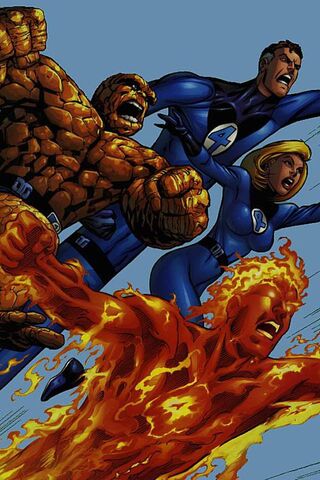 The Ultimate Team-Up: Fantastic Four in Action! 🚀🔥