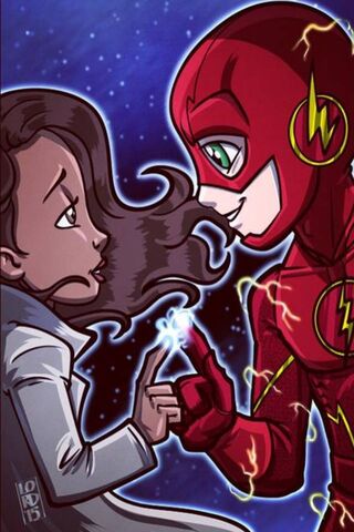 Lightning Love: Flash and Iris Unite! ⚡❤️