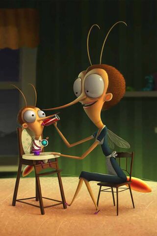 Nourishing Moments: A Bug's Delight 🐜❤️