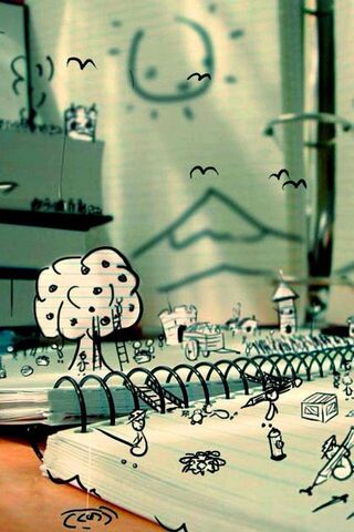Whimsical World on Pape..