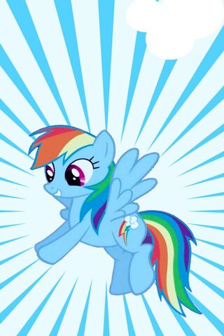 Soaring High with Rainbow Dash! 🌈✨