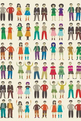 Colorful Cast of Cartoon Characters 🌈