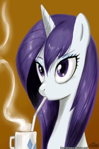 Rarity's Cozy Sip ☕✨