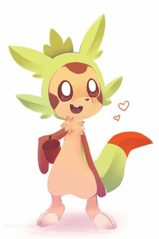 pokemon chespin wallpaper