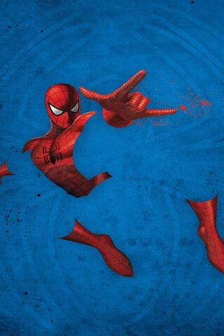 Spidey in Blue: A Web-Slinging Adventure! 🕷️💙