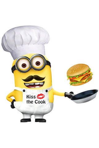 Culinary Chaos with Chef Minion! 🍔👨 🍳