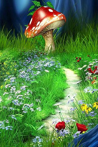 Enchanted Pathways of Fairyland 🌼🍄