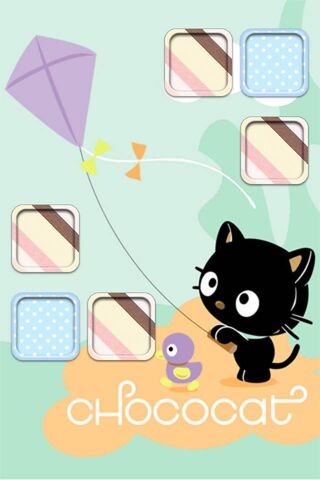 Chococat's Playful Day with Friends! 🎈🐾