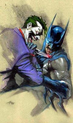 Batman vs Joker DC 4K Wallpaper 61956