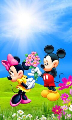Mickey and Minnie Wallpaper - Download to your mobile from PHONEKY