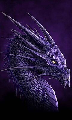 Purple Dragon Wallpaper  Download to your mobile from PHONEKY