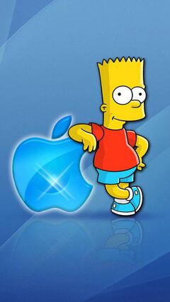 Foto Bart Simpsons  Imagem de fundo para android, Imagem de fundo