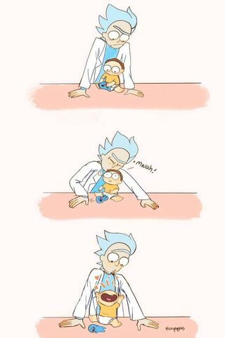 Rick's Wild Experiment Gone Adorable! 🧪✨