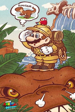 Mario's Dino Adventure! 🦖🌴