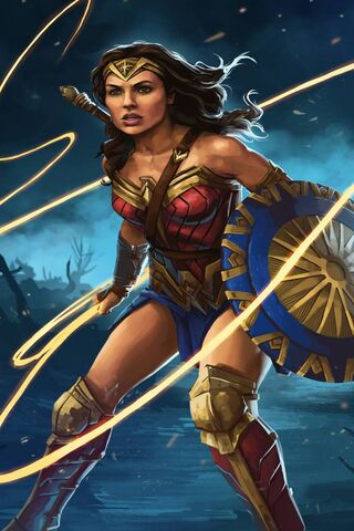 Warrior of Justice: Wonder Woman Unleashed! 🌟