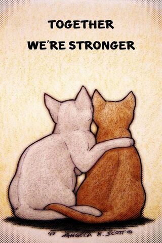 Strong Together Cats