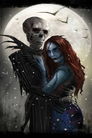Jack Loves Sally Wallpaper - Download to your mobile from PHONEKY