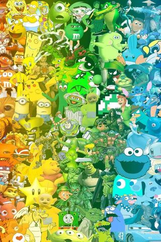 Colorful Cartoon Chaos! 🎨✨