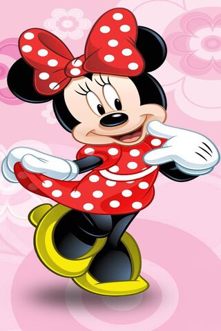 Minnie Mouse In Red