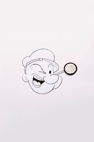 HD wallpaper Popeyes Popeye The Sailorman vector art Cartoons one  person  Wallpaper Flare