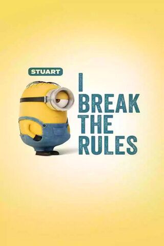 Stuart the Rule-Breaker! 😄