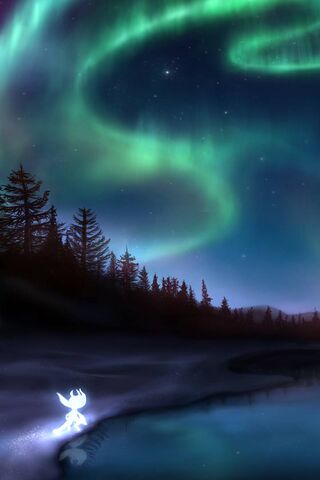 Ori Looks At The Sky