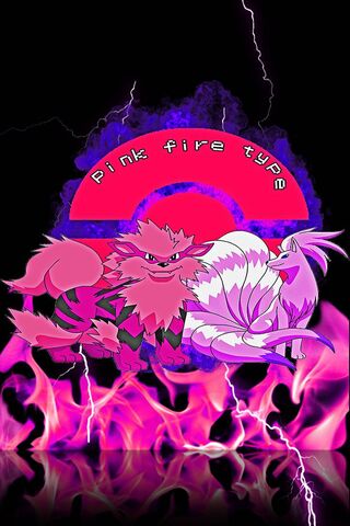 Fiery Fuchsia: The Pink Fire Pokémon Duo! 🔥💖