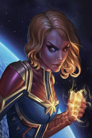 Cosmic Power Unleashed: Captain Marvel