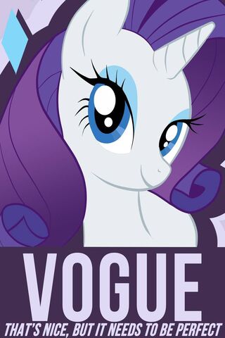 Rarity's Vogue Vision ✨