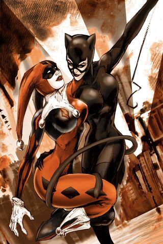 Catwoman and Harley