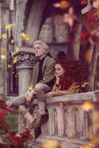 Whispers of Autumn: A Dramione Tale 🍂✨