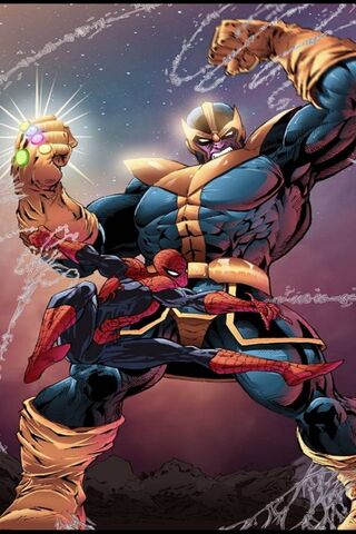 Thanos: The Titan's Grip on Heroes 🌌💪