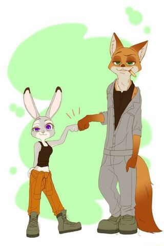 Dynamic Duo of Zootopia! 🦊🐰