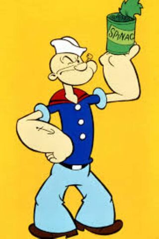 Popeye the Spinach Hero..