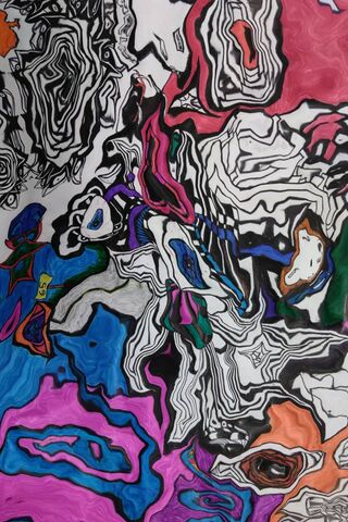 Wavey Whirls: A Dance of Color and Form 🌊🎨