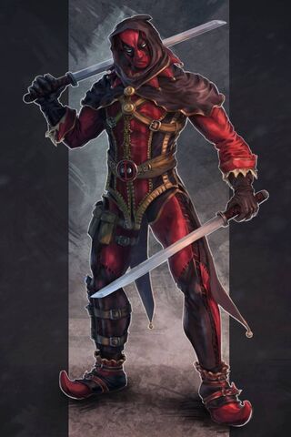 The Mischievous Jester: Deadpool Unleashed! 🎭⚔️