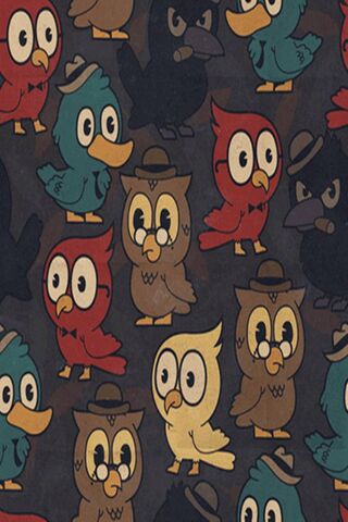 Charming Feathered Friends 🦉❤️