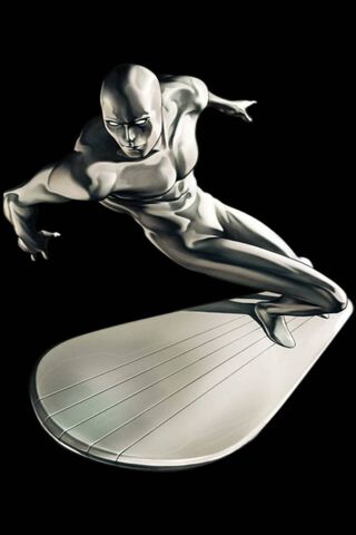 Cosmic Rider: The Silver Surfer's Journey 🌌✨