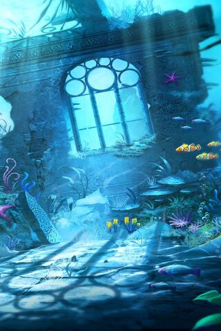 Mystical Underwater Ruins 🌊✨