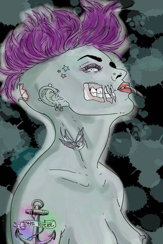 Ghoulish Glam: The Zombie Pinup