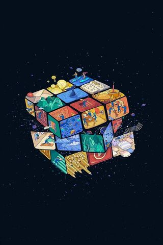 Rubik Wallpaper - Download to your mobile from PHONEKY