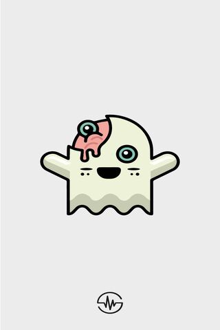 Chilling Charm: The Playful Ghost