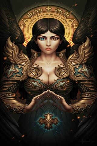 Celestial Guardian: The Angel of Light ✨