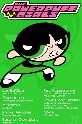 Buttercup: The Toughest Powerpuff Girl! 💪🌟