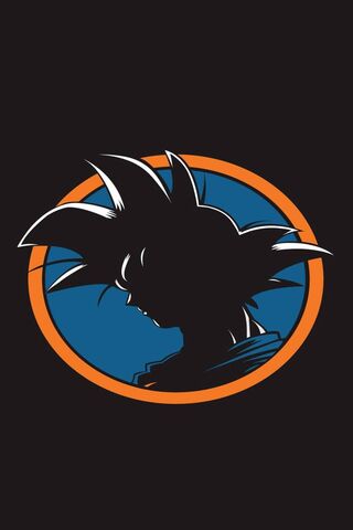 Goku Logo Wallpaper - Download to your mobile from PHONEKY