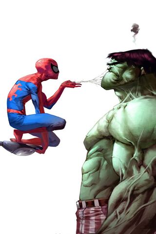 Spiderman V Hulk