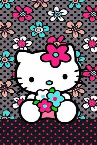Hello Kitty's Floral De..