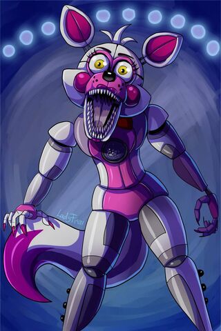 Download Funtime Foxy  A Vibrant and Exciting Character Wallpaper   Wallpaperscom