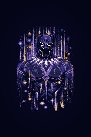 The Vibrant Guardian of Wakanda 🌌✨