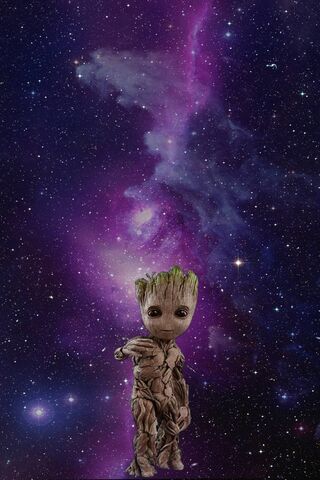 Phoneky Fond D Ecran De Baby Groot Hd